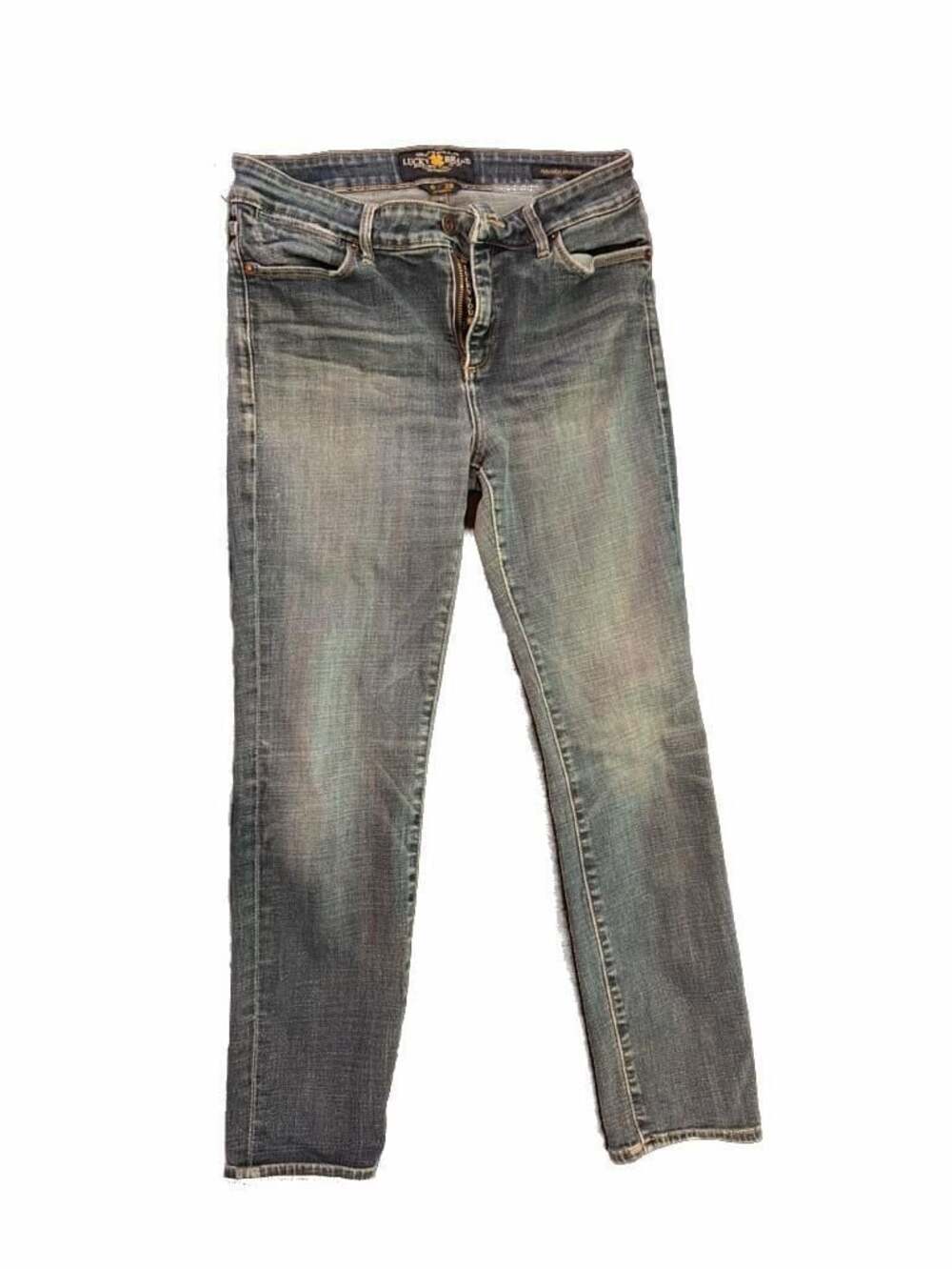 Lucky Brand Hayden Skinny Jeans Blue Denim Mid Rise Women's Size 6/28